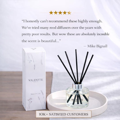 Reed Diffuser - Mandarin & Grapefruit Scent | Essential Oil Aroma for Home | 100 Ml