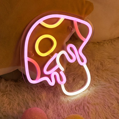 Chi-Buy LED Neon Mushroom USB Powered Neon Signs Night Light 3D Wall Art & Game Room Bedroom Party Decor Lamp Signs