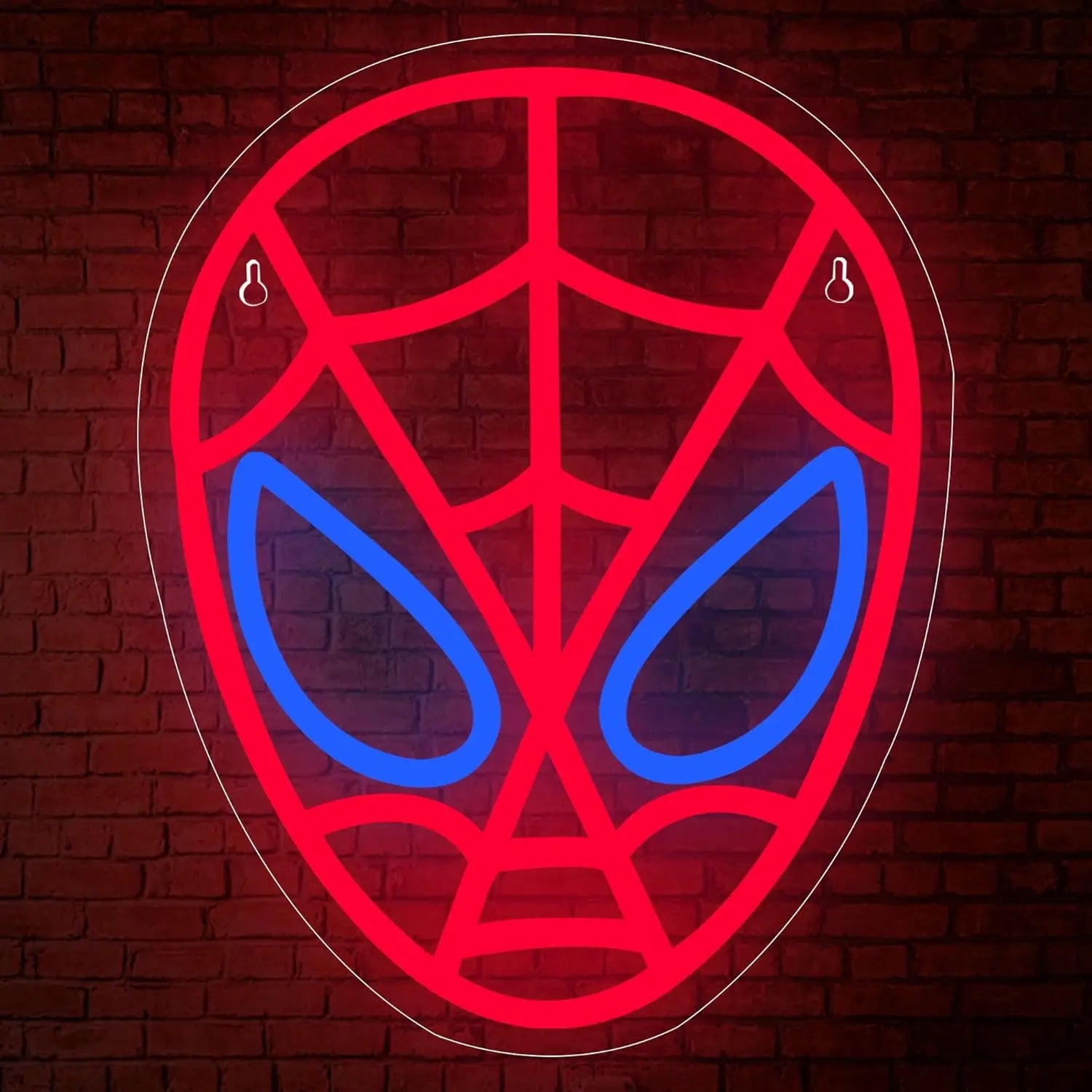 Spider Neon Sign USB Dimmable Anime LED Neon Light for Bedroom Man Cave Game Room Party Club Home Decor Chirstmas Birthday Gift
