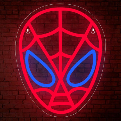 Spider Neon Sign USB Dimmable Anime LED Neon Light for Bedroom Man Cave Game Room Party Club Home Decor Chirstmas Birthday Gift