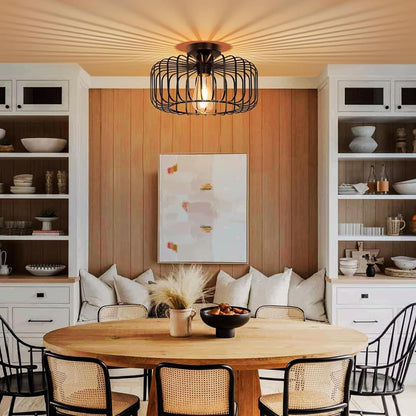 Black Ceiling Light Shade, Metal Light Shade, Modern Designer Pendant Lamp Shade Black Lampshades for Ceiling Lights, Bedside Lamps, Bedroom, Living Room, Kitchen, Hallway, Office